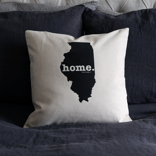 Illinois Home Pillow Cover