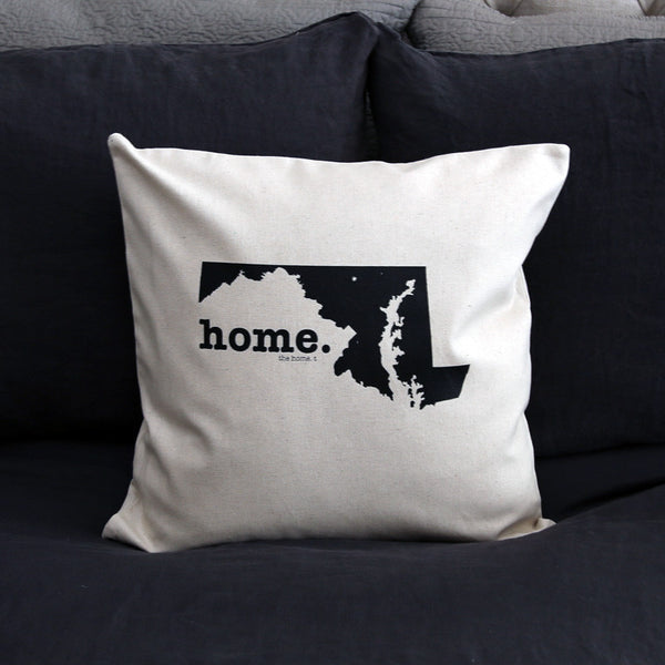 Maryland Home Pillow Cover