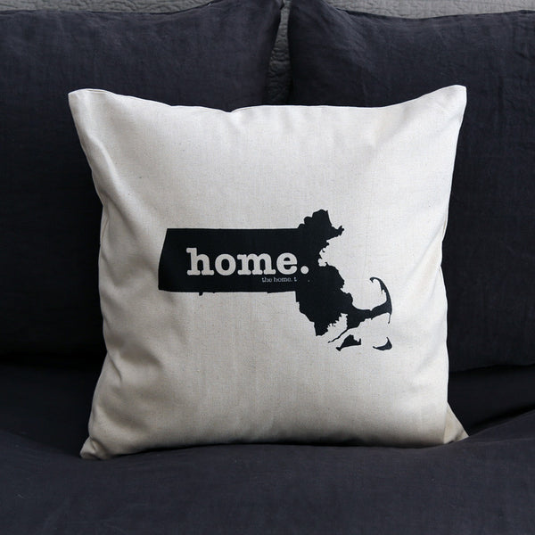 Massachusetts Home Pillow Cover