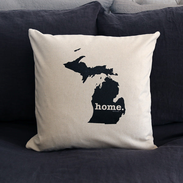 Michigan Home Pillow Cover