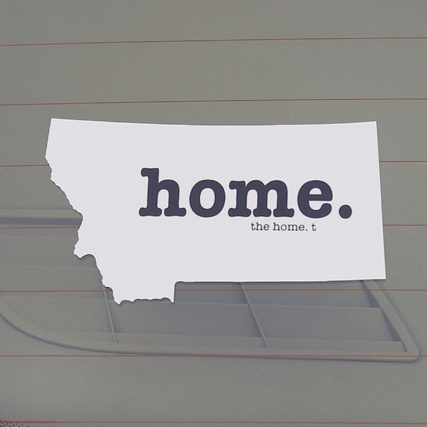 Montana Home Decal