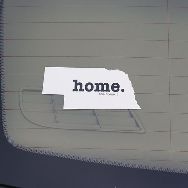 Nebraska Home Decal