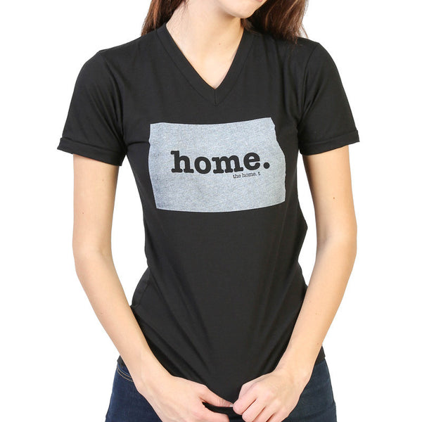North Dakota Home V-neck