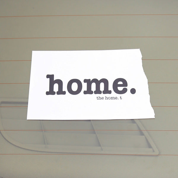 North Dakota Home Decal