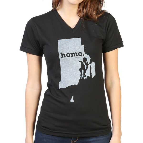 Rhode Island Home V-neck