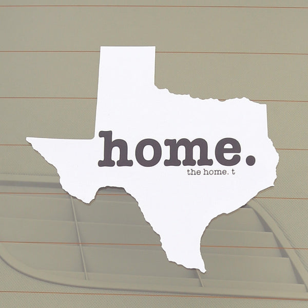 Texas Home Decal