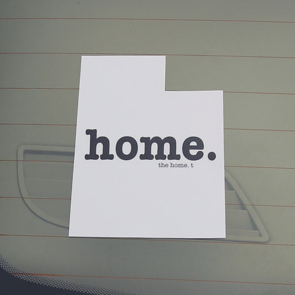 Utah Home Decal