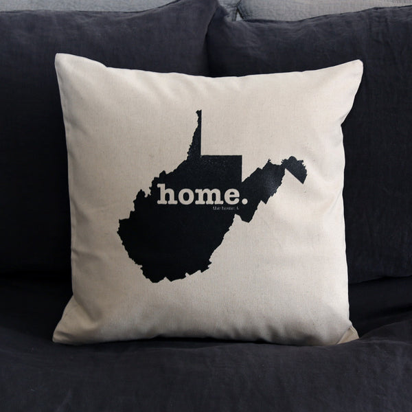West Virginia Home Pillow Cover
