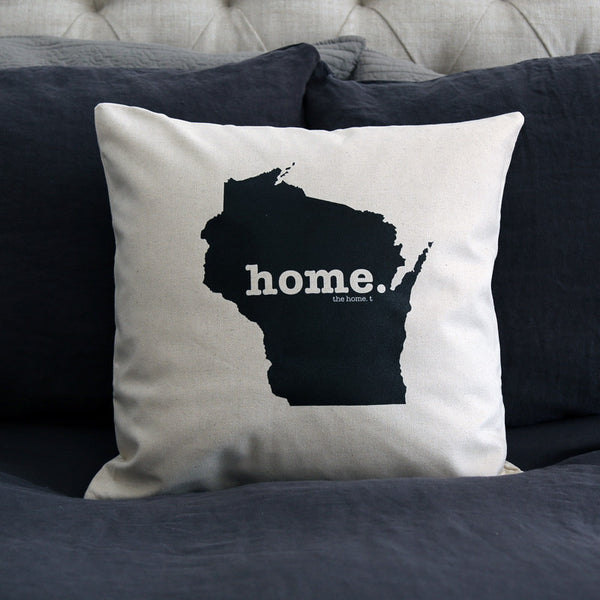 Wisconsin Home Pillow Cover