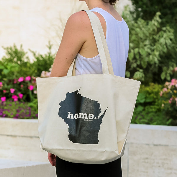 Wisconsin Home Tote Bag